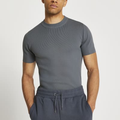 thick knit t shirt