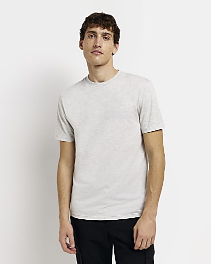 Grey Slim fit t-shirt