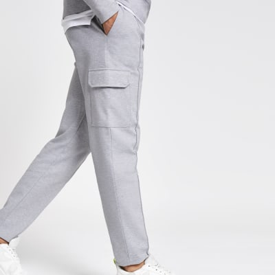 river island grey joggers