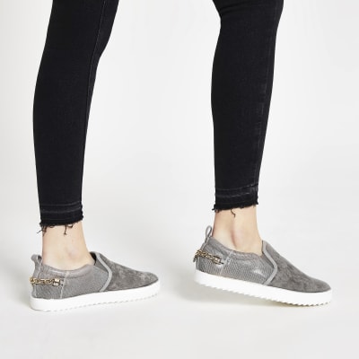 slip on shoes river island