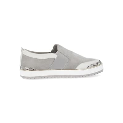 grey river island trainers