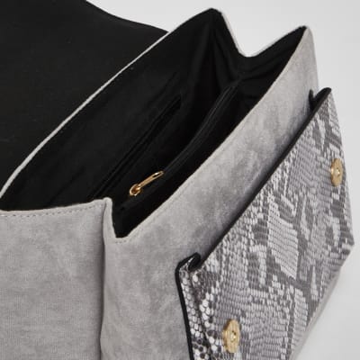 grey snake bag