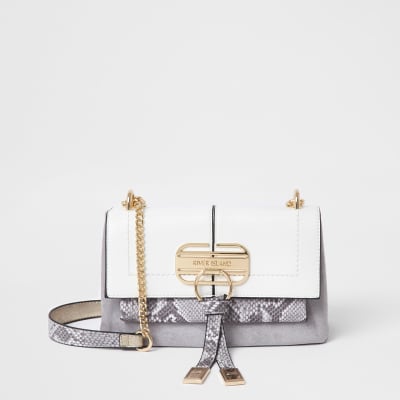 grey snake bag