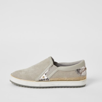 slip on shoes river island