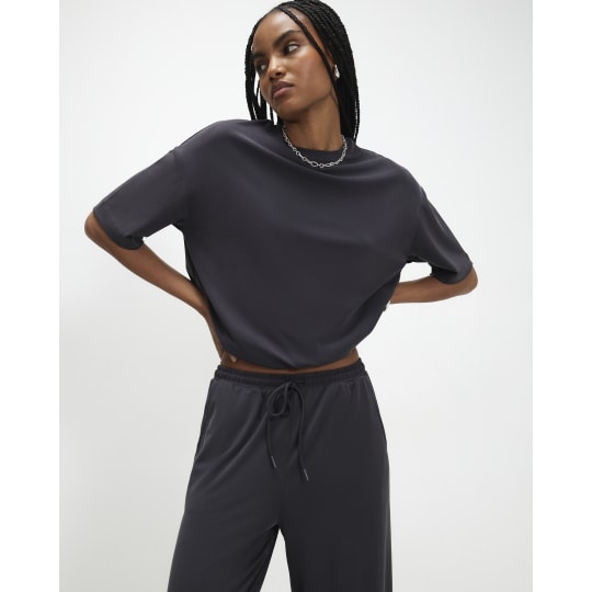 River Island Grey Soft Touch T-Shirt
