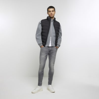 River island mens store spray on jeans