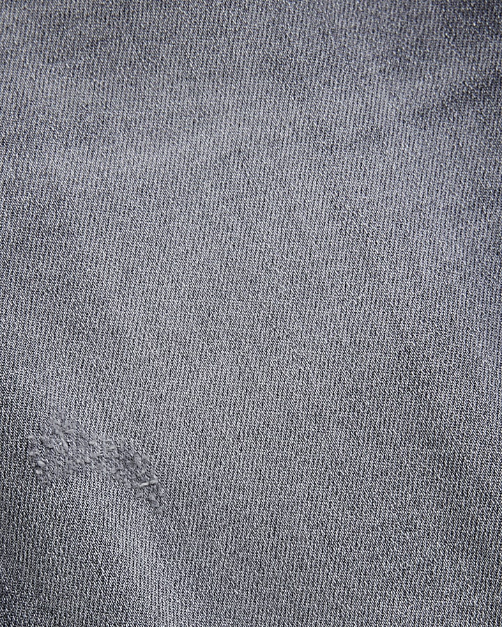 Grey spray on super skinny fit jeans