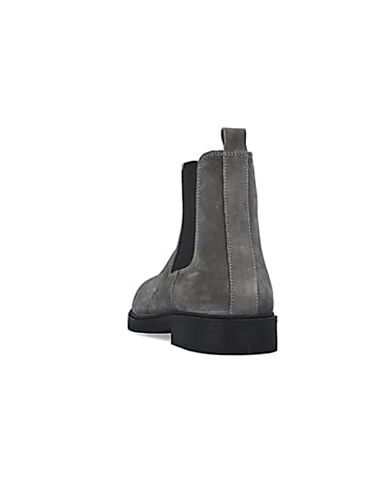 360 degree animation of product Grey Suede Chelsea Boots frame-8