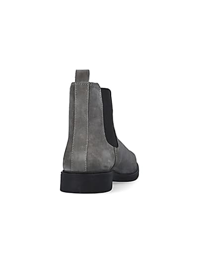 360 degree animation of product Grey Suede Chelsea Boots frame-10