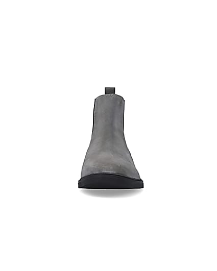 360 degree animation of product Grey Suede Chelsea Boots frame-21