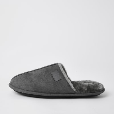 river island mens slippers