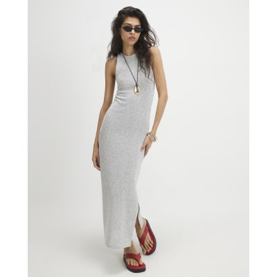 Textured Midi Maxi Dress