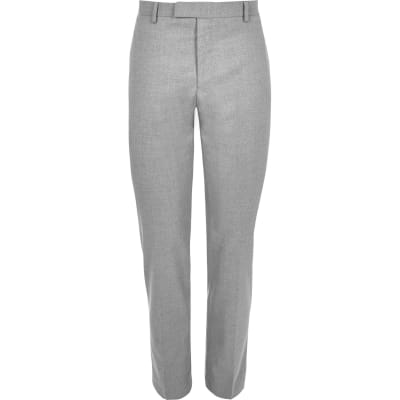 skinny grey pants