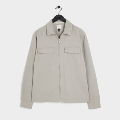 トップス meer. RIPPLE OVERSHIRT gray meer. RIPPLE OVERSHIRT gray AUTHENTIC CLOTHING NEW RELEASE