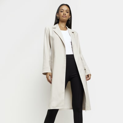 River island clearance duster coat