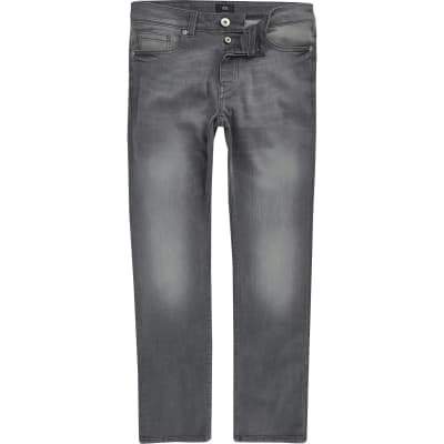 grey slim fit jeans
