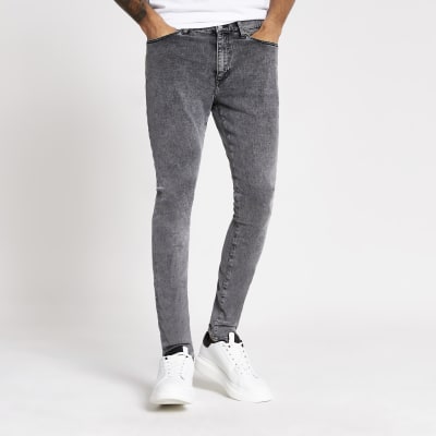 grey river island jeans