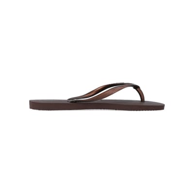 River island mens flip hot sale flops