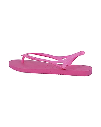 360 degree animation of product Havaiana pink flip flops frame-4