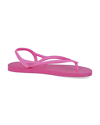 360 degree animation of product Havaiana pink flip flops frame-16