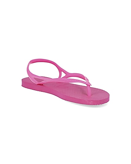 360 degree animation of product Havaiana pink flip flops frame-18