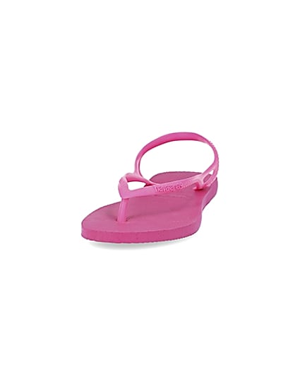 360 degree animation of product Havaiana pink flip flops frame-22