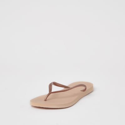 Havianas Pink slim flip flops