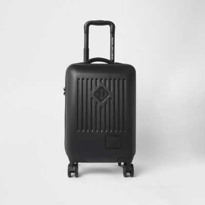 Herschel black trade carry on suitcase