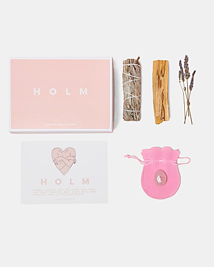 Holm Love Thy Self Crystal + Sage Kit
