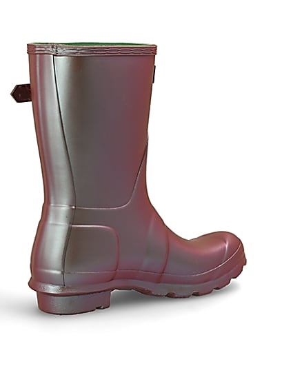 360 degree animation of product Hunter Original green wellington boots frame-13