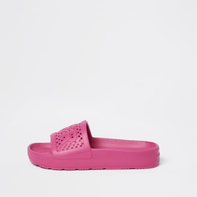 tommy hilfiger monogram sandals
