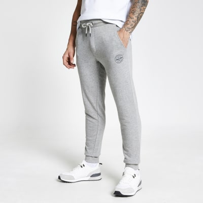 jack and jones grey joggers