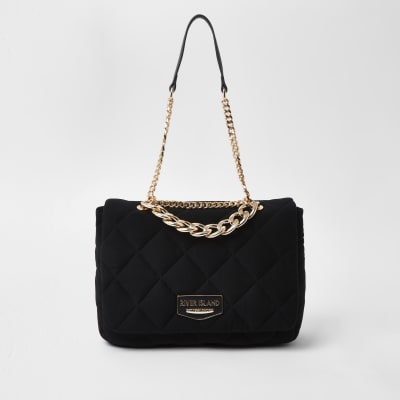 black square handbag