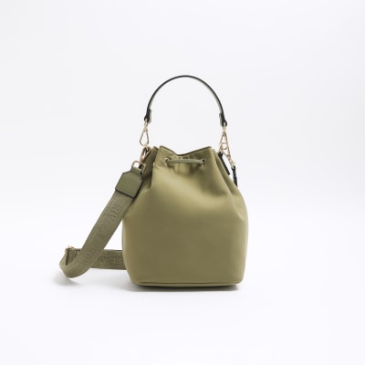 Khaki river island bag hotsell