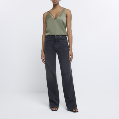 Khaki Cami Top