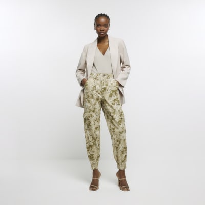 Zara store camo trousers