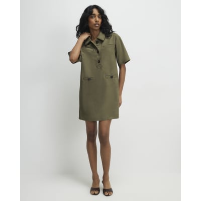 Khaki Dresses