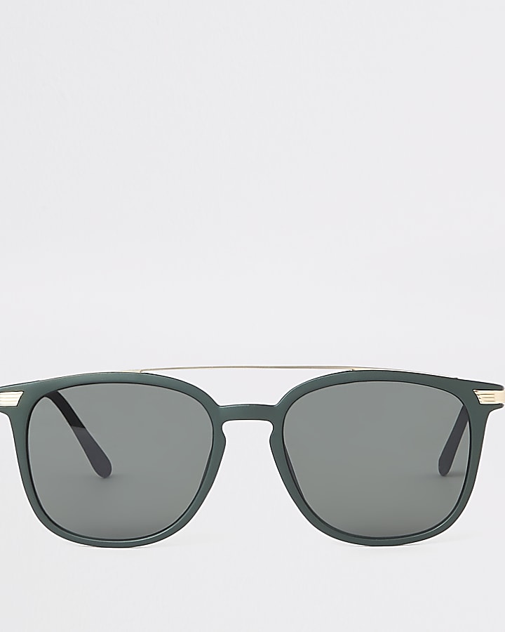 Khaki green navigator sunglasses