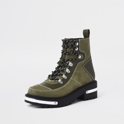 river island hiking boots