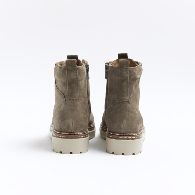 River island best sale khaki boots