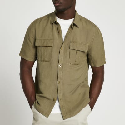 2 pocket short sleeve shirts