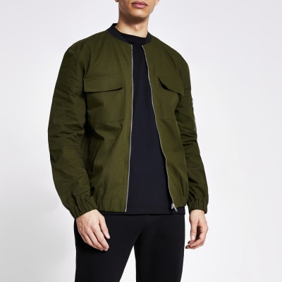 men's ripstop bomber jacket