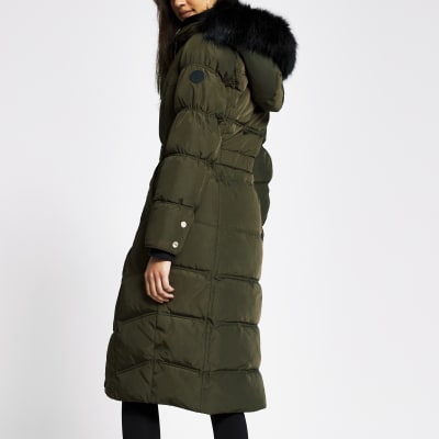 puffer jacket longline