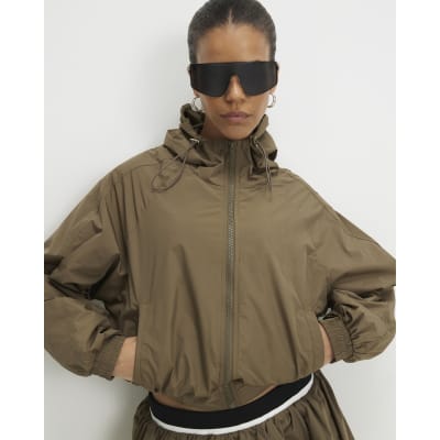 Nylon Hooded Jacket