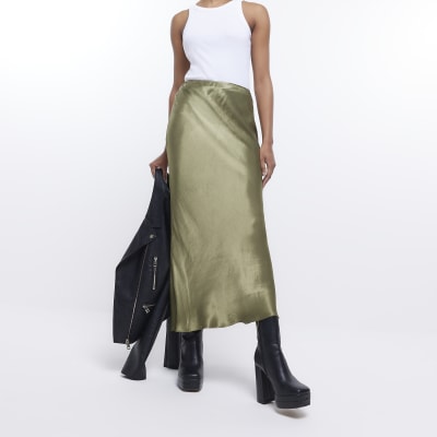 Silk skirt 2025 river island