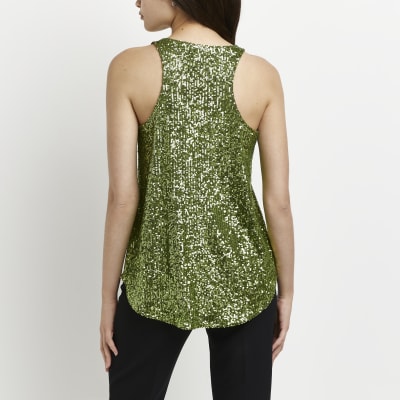 sequin top river island