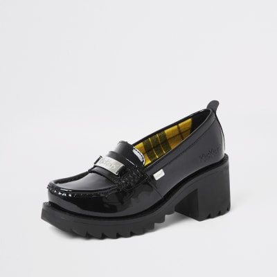 kickers girls loafers