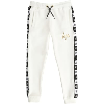 white tracksuit bottoms kids