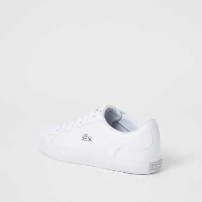 Lacoste leather Lerond lace-up trainers