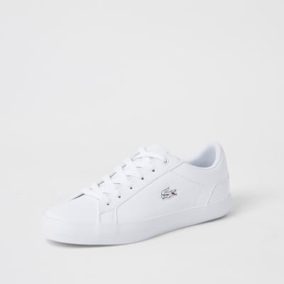 Lacoste leather Lerond lace-up trainers